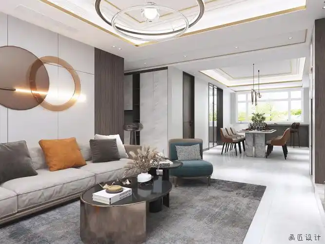 现代轻奢样板间(画匠设计)