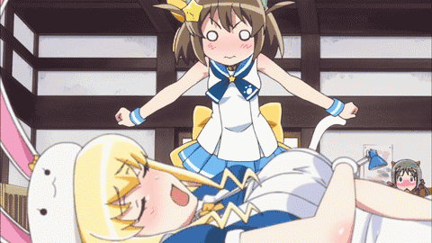 搞笑幽默的动态图gif一起来锻炼身体吧