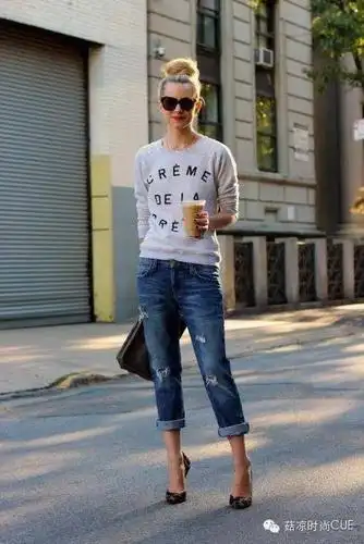 【菇凉时尚cue_fashion】卷裤腿的搭配大全,大公开!