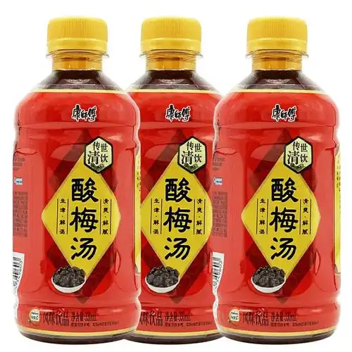 康师傅酸梅汤330ml12瓶装整箱装