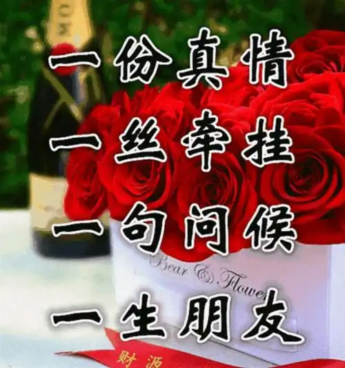 早上好美好的问候真诚的祝福