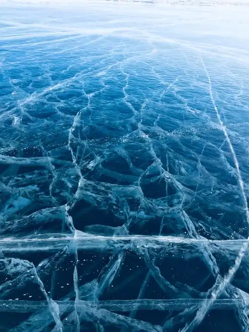 贝加尔湖第五天蓝冰三