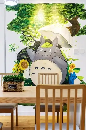 喵喵110平的龙猫之家超美搭配北欧风格更有仙气哦