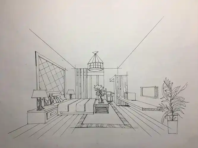 室内手绘临摹练习