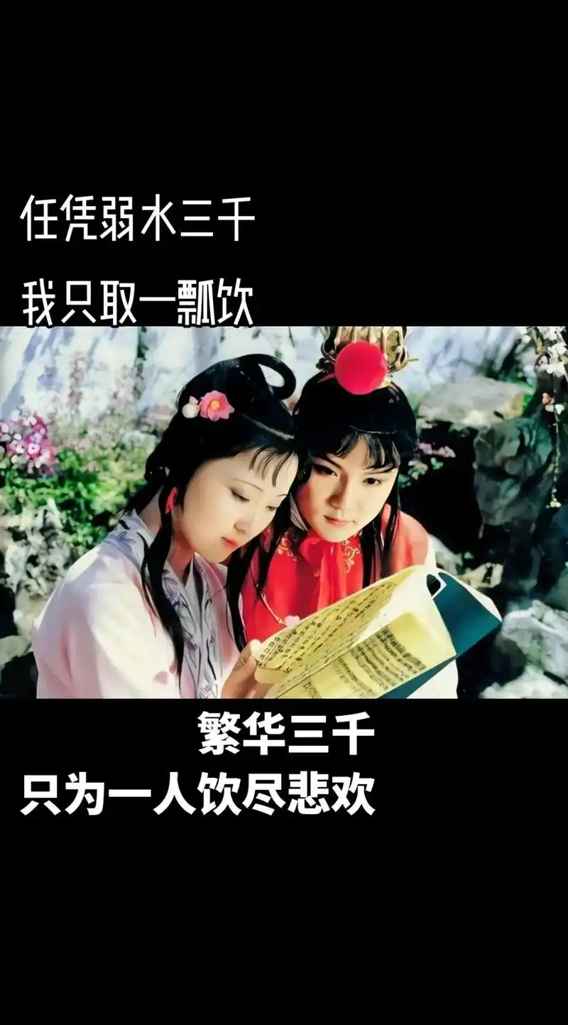 葬花吟.#贾宝玉林黛玉 #红楼梦 #一代人的回忆 任凭弱水三 - 抖音