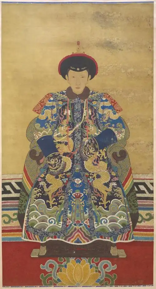 属名为康熙皇后的画像