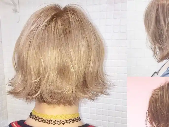 今年最流行"烫外翻"发型,选这4种短发最显白了!_肤色_妹子_效果