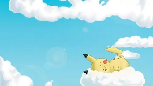 超级可爱的皮卡丘壁纸两幅强烈推荐啊哈哈