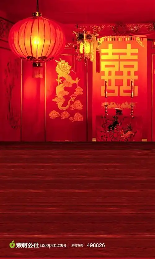 中国传统喜庆古装背景大图高清图片素材背景图片