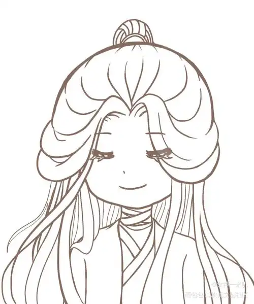 怜怜～_天官赐福花怜谢怜q版摸鱼板绘绘画作品