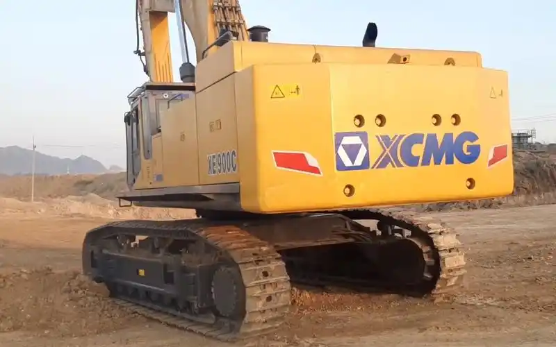 徐工xcmg xe900c 挖掘机作业_哔哩哔哩 (゜-゜)つロ 干杯~-bilibili