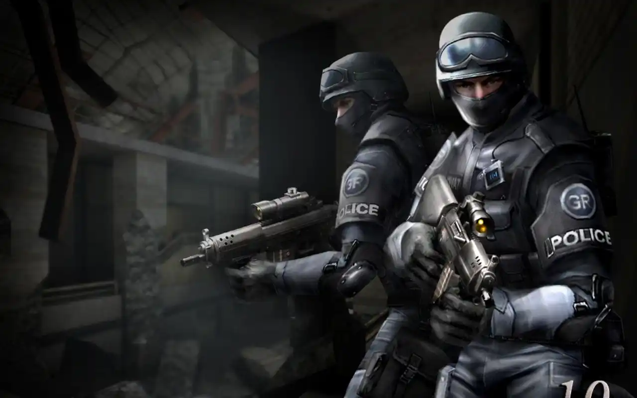 穿越火线cf官方美女性感宽屏桌面壁纸(二)