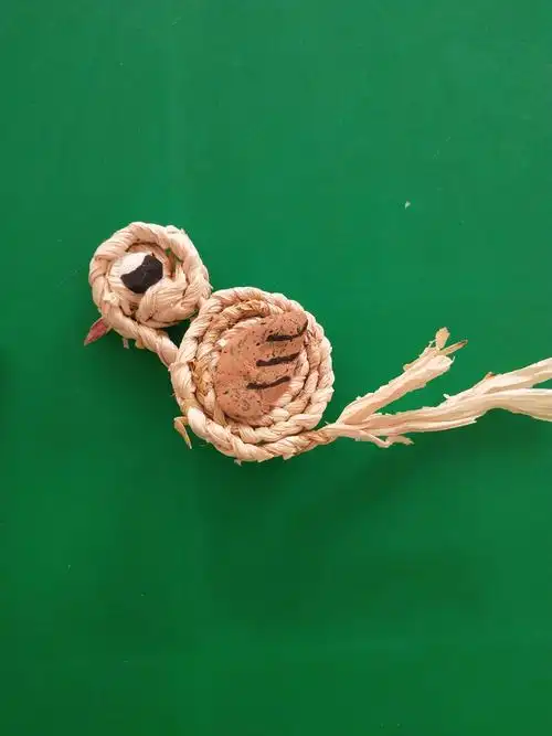 马站镇店子幼儿园大二班宝宝们的手工制品展示