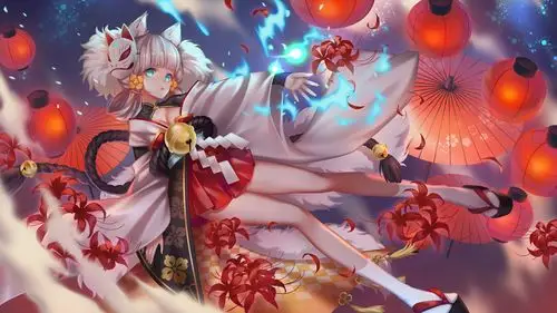 参拜等时候到神社哪些侍奉神明的巫女们动漫图片下载