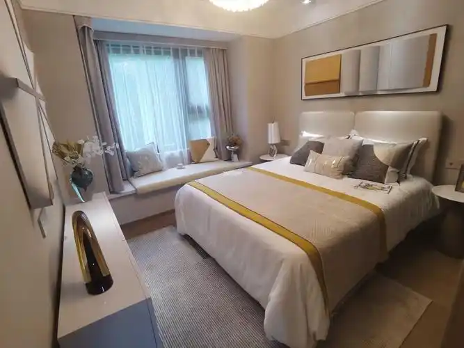 山语春风89㎡样板间实景图卧室