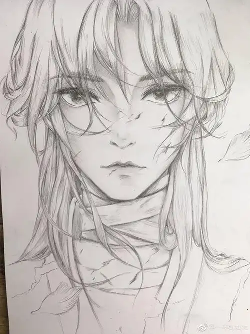 男生手绘小小佐助鸣人手绘简笔画简笔画教程文化绘画动漫人物简笔画