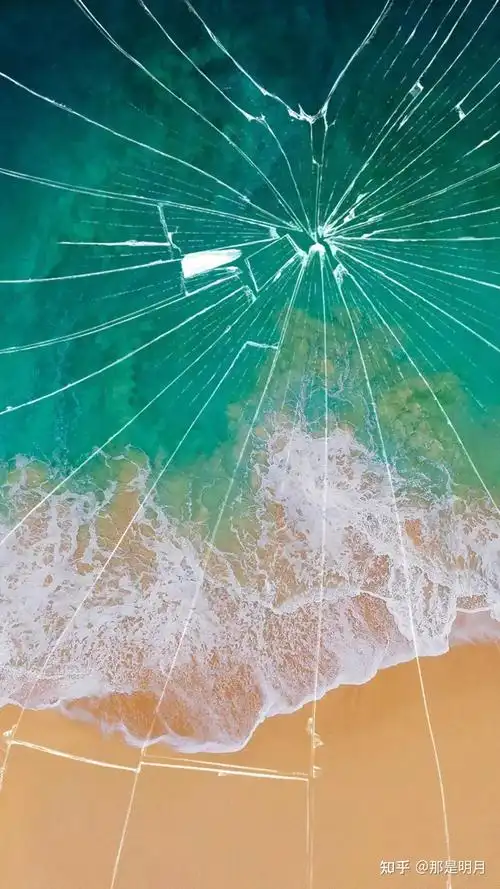 有没有看起来跟屏幕坏了一样的壁纸. - 知乎