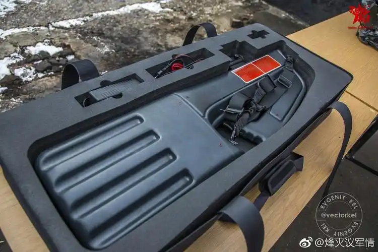 外形科幻的俄罗斯量产型stupor电磁干扰枪专打无人机