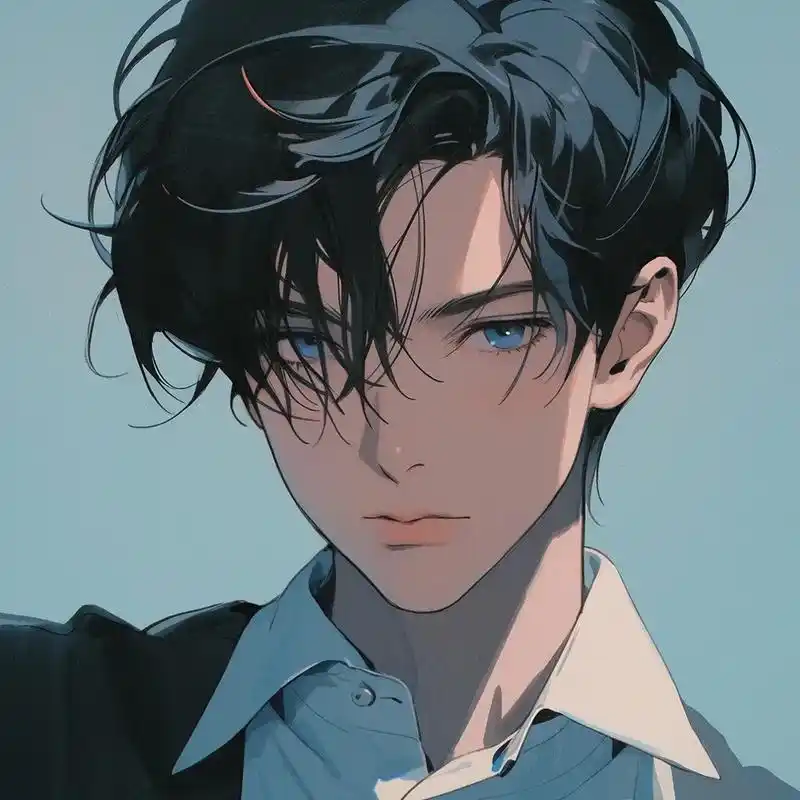 动漫男头 ##氛围感拉满的头像 #优质头像 - 抖音