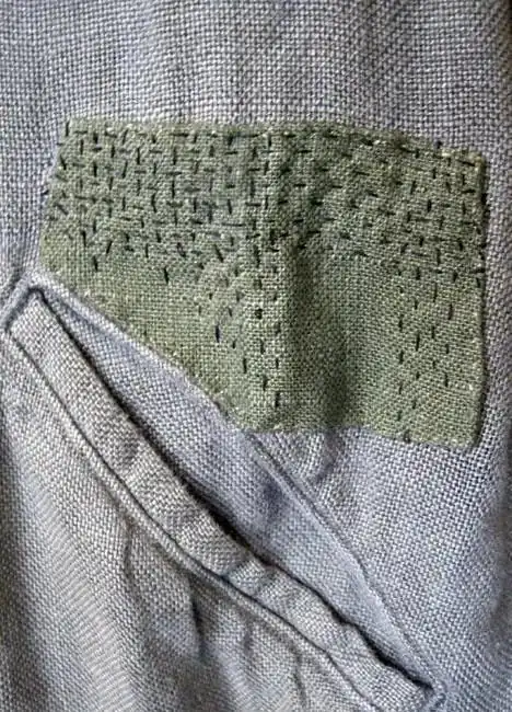 儿时补丁衣服都是用一针一线缝出的美你还会吗附3种缝法