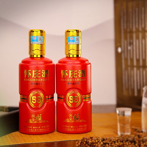 怀庄怀庄酒和贵福 贵州老字号  酱香型53度坤沙酒 53%vol 500ml 1瓶