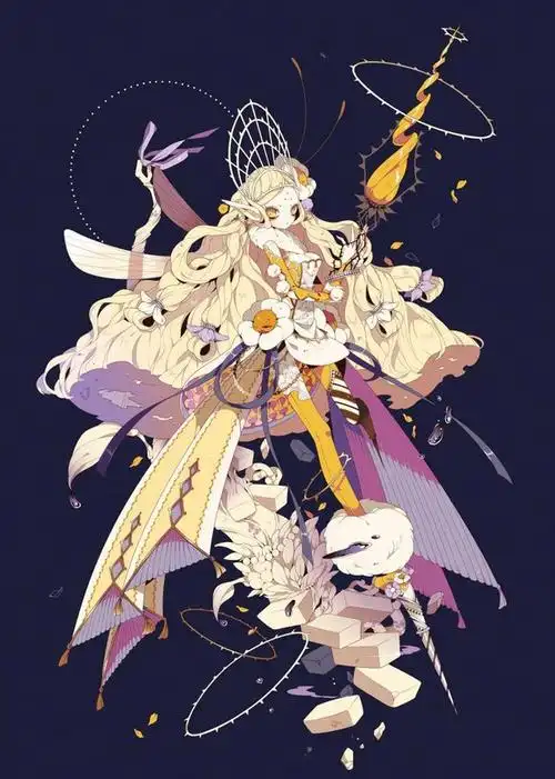 日本插画师しきみ(keeggy)的黑童话