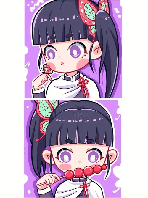 鬼灭之刃香奈乎手绘头像