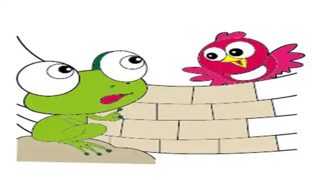 井底之蛙简笔画怎么画井底之蛙简笔画步骤