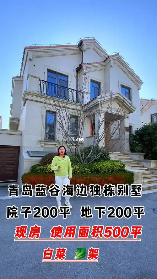 青岛蓝谷248平海边独栋别墅