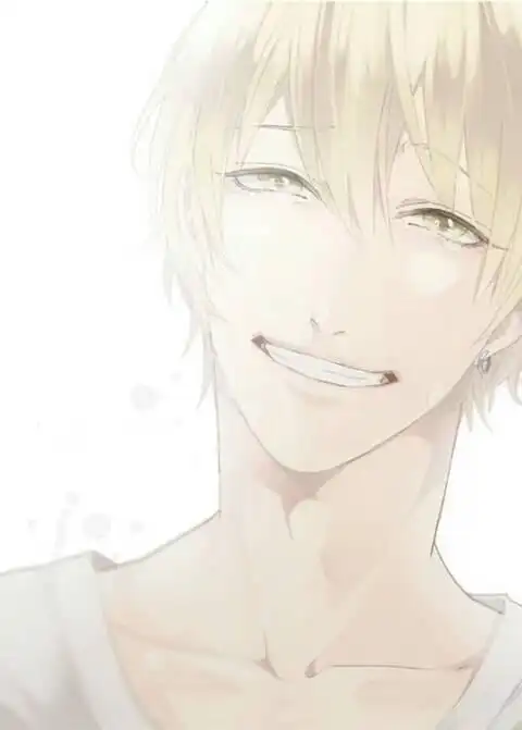 微笑着哭泣的动漫男生头像,谢谢啦.