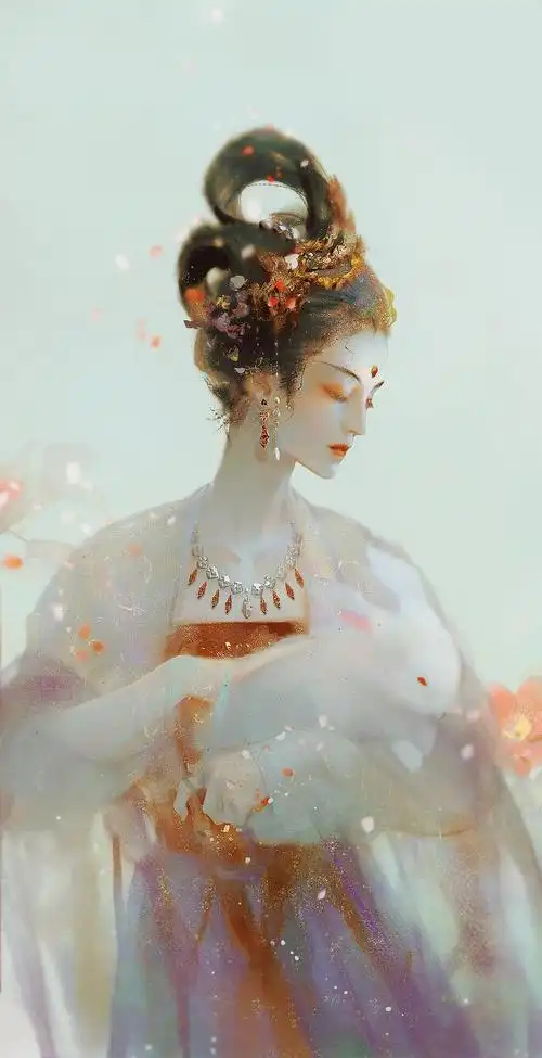 那些惊鸿一瞥的古风壁纸,知名画师手绘插画