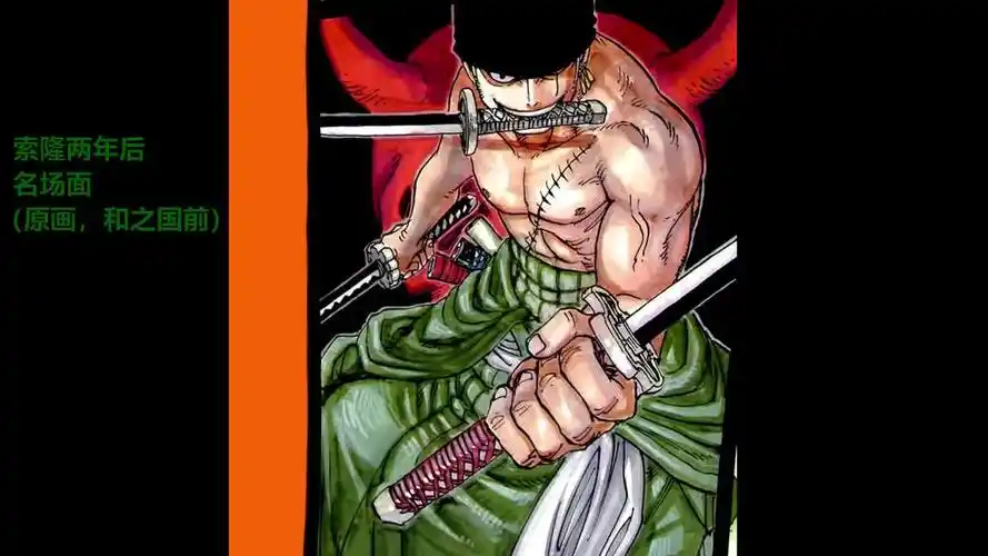 【海贼王】索隆原画两年后名场面(和之国前)