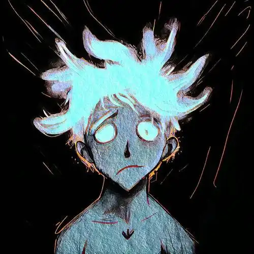 概念艺术感抽象头像