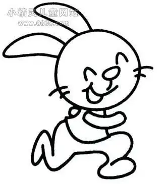 十二生肖的简笔画兔子