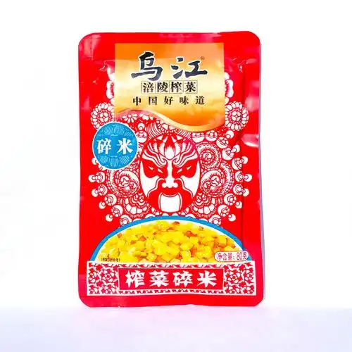 乌江榨菜碎粒80g乌江涪陵碎米榨菜下饭菜重庆小面配料咸菜配粥