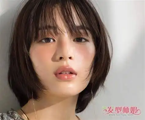 胖脸大圆脸适合的发型学生胖脸短发发型图片女2022已更新今日更新