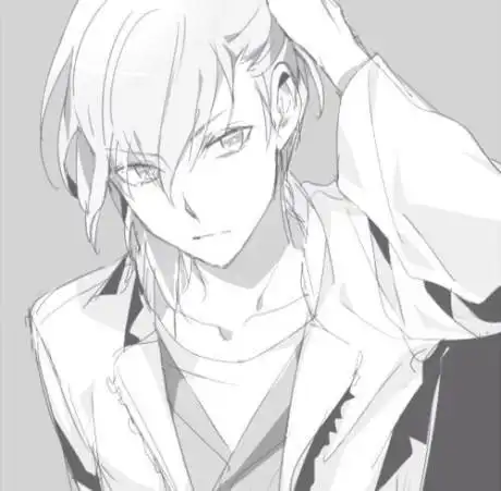 高冷帅气男生简笔画素描人物头像简笔画图片动漫 简笔画 卡通 漫画