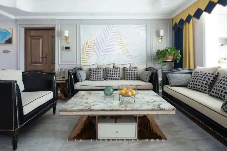 8款沙发背景墙设计,款款都想搬回家!_腾讯新闻