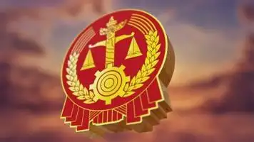 法院徽章背景视频素材下载,法院徽章背景模板下载_凌晨两点视频素材网