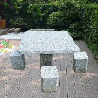 方桌方凳,公园石桌石凳