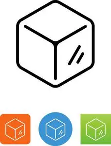 冰块矢量图标照片