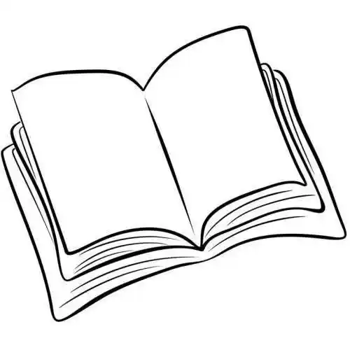 翻开的书本上的海盗船和宝藏岛屿100800png矢量图片素材