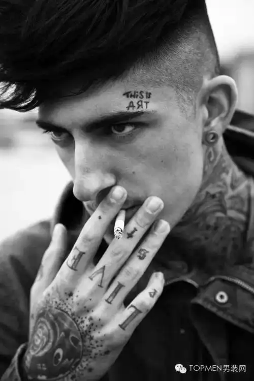 男人七大性感部位纹身图案