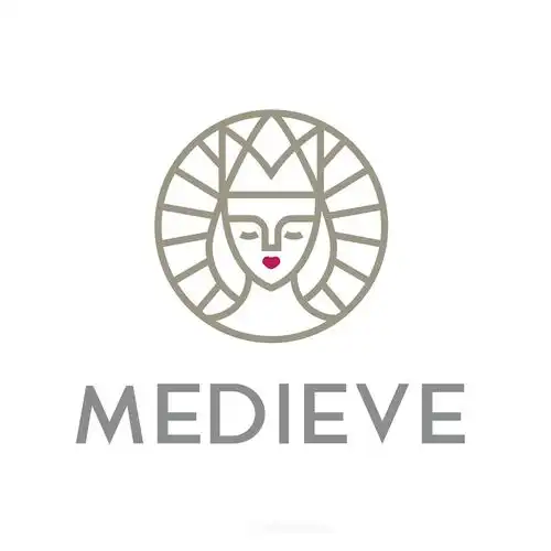 戴皇冠的女人头像标志图标公司矢量logo设计素材