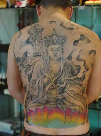 地藏王纹身_地藏王纹身图案_纹身地藏王图片大全 - 纹身秀