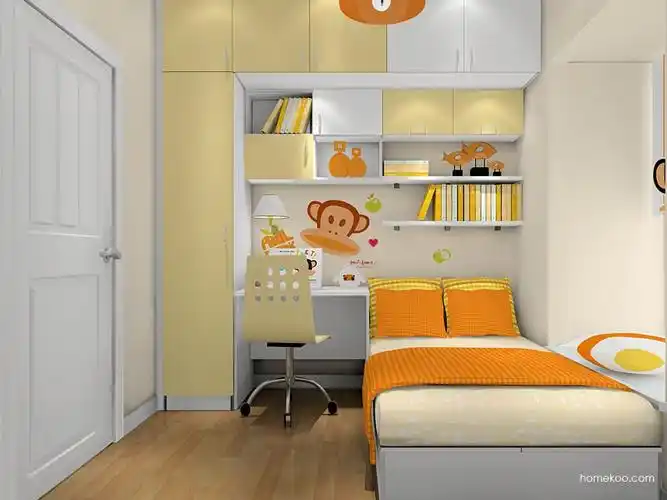 小户型儿童房间装修设计图片小面积的房间也可以华丽变身