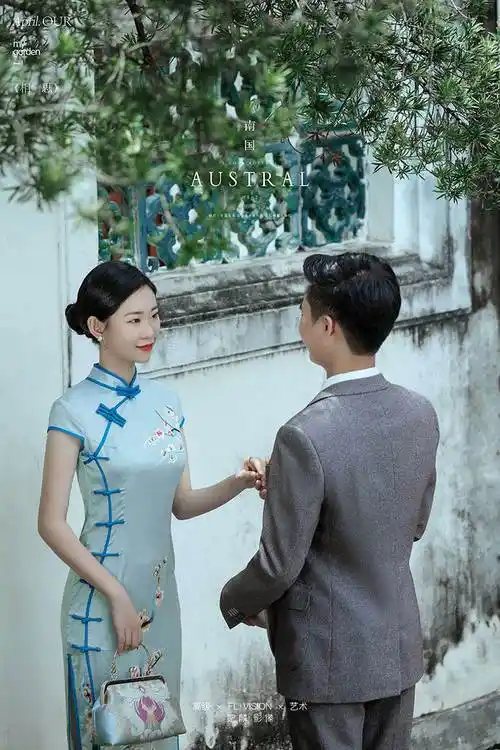 妃麟原创客片| 民国旗袍系列-婚纱照案例-全民榜单