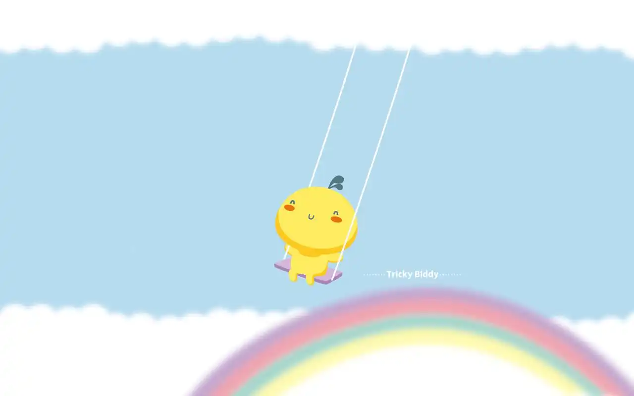 油爆叽丁少女心卡通图片桌面壁纸,分辨率:1920x1200