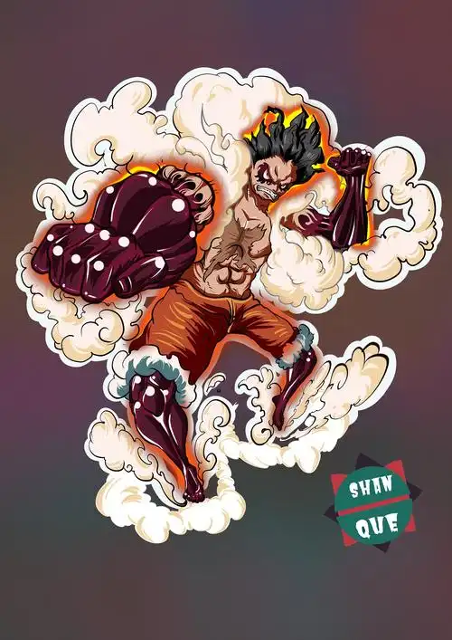 四档路飞蛇人形态