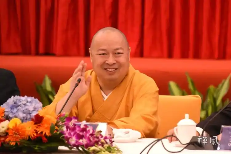 中国佛教协会副会长,深圳弘法寺印顺大和尚